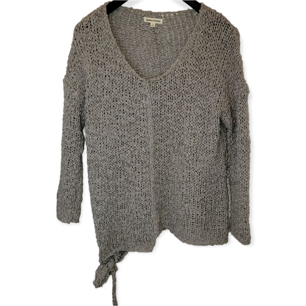 Newbury Kustom Women's Gray Knit Sweater Size Small